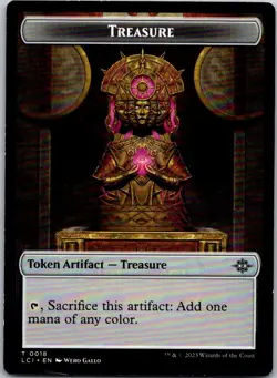 Magic the Gathering Ragavan / Treasure Token Lost Caverns of Ixalan Commander - Image 2