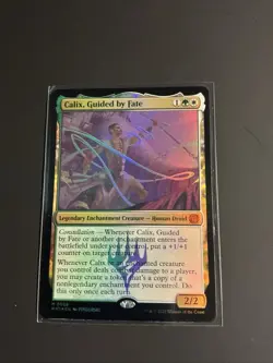 MTG Calix Guided By Fate 0026 Foil March of the Machine: Aftermath Magic NM - Image 1