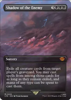 MTG Shadow of the Enemy Lord of the Rings Mythic Rare Sorcery NM - Image 2