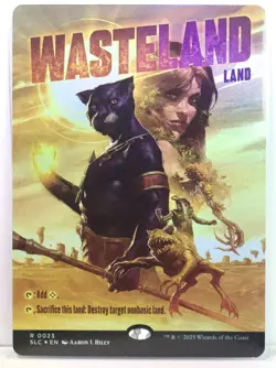 Wasteland [New, Near Mint] *Foil* {An Encyclopedia of Magic SLD} - Image 1