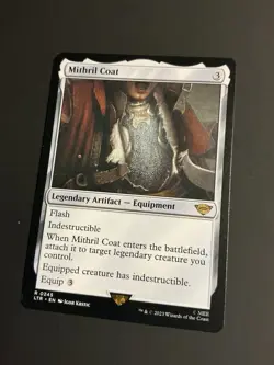 MTG Mithril Coat 0245 Universes Beyond: LOTR Tales of Middle-Earth NM Unplayed - Image 1