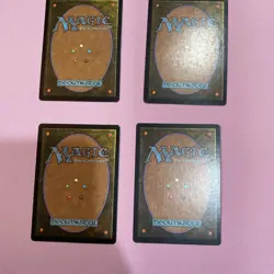 4X Brainstorm Mercadian Masques Regular artist SIGNED in GOLD Sharpy X4 - Image 5