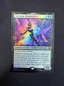 Gwenom, Remorseless (FOIL) Marvel Spider-Man - Magic (MTG) - Image 1