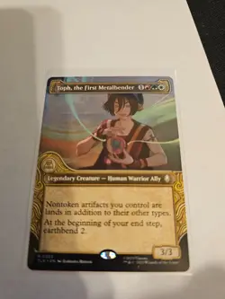Toph, the First Metalbender Showcase MTG Avatar: TLA Nm/M *ON HAND* - Image 1