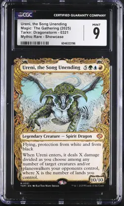 URENI, THE SONG UNENDING Tarkir: Dragonstorm Showcase Mythic CGC 9 MTG - Image 1