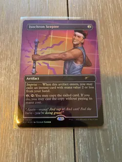 ?? MTG: FOIL Isochron Scepter Secret Lair Encyclopedia of Magic Secret Lair - Image 1