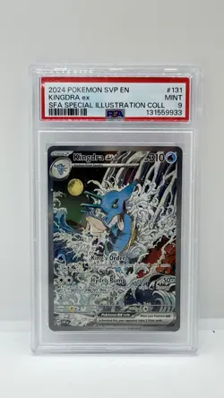 Pokemon TCG Kingdra EX 131 Black Star Promo Shrouded Fable PSA 9 - Image 2