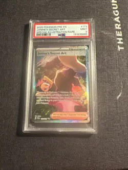 Janine's Secret Art 173/131 Sv: Prismatic Evolutions Holo Pokemon Tcg Psa 9 - Image 1