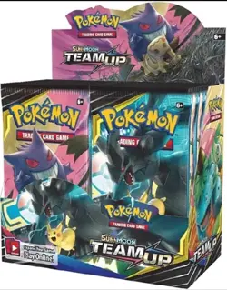 Pokemon TCG: Sun & Moon-Team Up Booster Display Box (36 Booster Packs) 820650814860 - Image 1