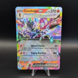 Pokemon Ceruledge ex 036/191 Surging Sparks Scarlet & Violet Double Rare M/NM - Image 1