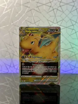 Pokemon Dragonite V / VSTAR SWSH235, SWSH236 Blk⭐Promo 050/078 Ultra Rare Holo - Image 4