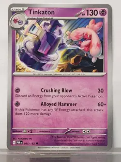 Pokemon TCG - Scarlet & Violet - Paradox Rift - Tinkaton 085/182 NM/M - Image 1