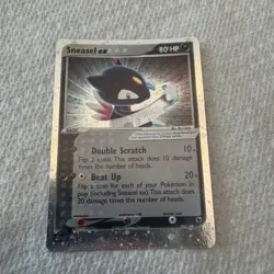 2003 Pokemon EX Ruby & Sapphire Sneasel Holo #103/109 NM/LP - Image 1