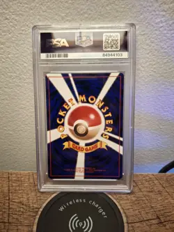 Hungry Snorlax Pokemon 1999 Holo CD Promo Japanese 143 PSA 8 - Image 3