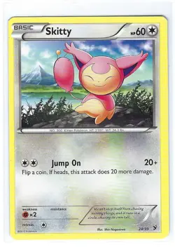 Pokemon Skitty 28/39 - XY Kalos Starter Set - Deck Exclusive - NM/LP - Image 1