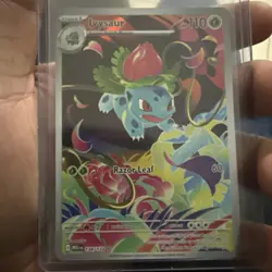 Ivysaur Illustration Rare 134/132 Near Mint Mega Evolution Pokemon TCG English - Image 1