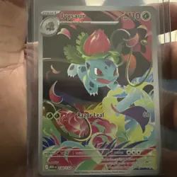Ivysaur Illustration Rare 134/132 Near Mint Mega Evolution Pokemon TCG English - Image 2