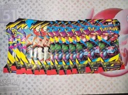Pokemon Mega Evolutions Sleeved Booster Packs - Lot Of 14 - Image 1