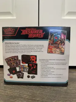 Pokemon TCG Scarlet & Violet Destined Rivals Elite Trainer Box ETB Sealed Auc#2 - Image 2