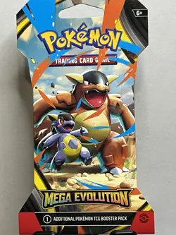 Pokemon Mega Evolution Booster Pack (Lot of 6) - Image 1