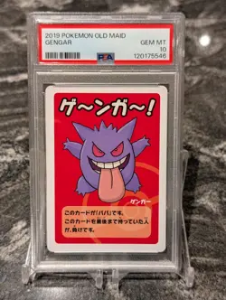 Gengar PSA 10 Old Maid Deck Japanese 2019 Pokemon - Image 1