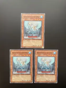 Yugioh Barrier Statue Of The Torrent CDIP-EN019 Common 1st Edition LP/MP X3 - Image 1