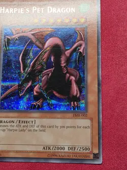 Harpie's Pet Dragon (Forbidden Memories) FMR-002 Yu-Gi-Oh! Video Game - Image 4