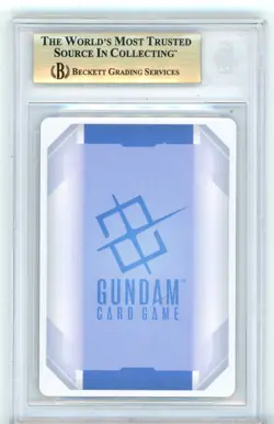 BGS GEM MINT 9.5 Gundam Card Game Guncannon GD01-004 Alt Art Rare Gundam Beta - Image 2
