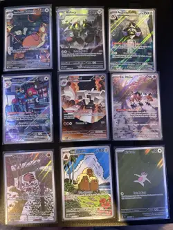 Random Lot of Illustration Rare Pokemon Cards Near Mint - Image 1