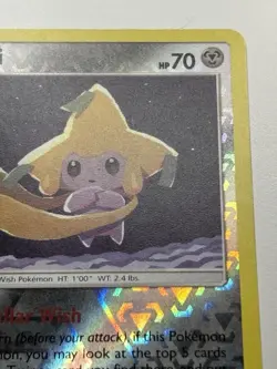 2019 Sun & Moon - Team Up Jirachi #99 Reverse Holo Rare Pokemon Card LP - Image 4
