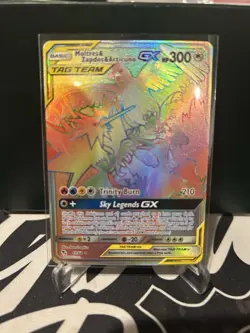 Pokemon TCG Moltres Zapdos & Articuno GX Card 69/68 Secret Hidden Fates Holo NM - Image 1