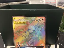 Pokemon TCG Moltres Zapdos & Articuno GX Card 69/68 Secret Hidden Fates Holo NM - Image 2
