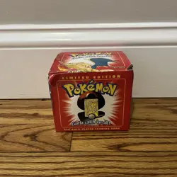 23K Gold Plated CHARIZARD Trading Card 1999 Burger King Pokemon Ball Red - Image 5