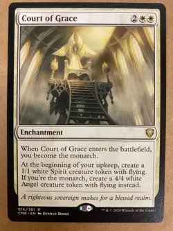 MTG 1x Court of Grace # 16 Commander Legends Magic the Gathering Card x1 NM - Image 1