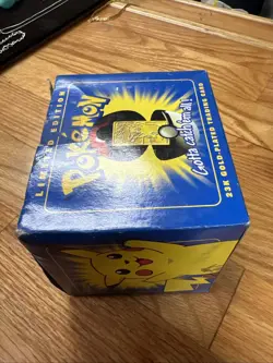 Burger King Pokemon 1999 Pikachu 23k Gold Plated Card Sealed In Pokeball - Image 3