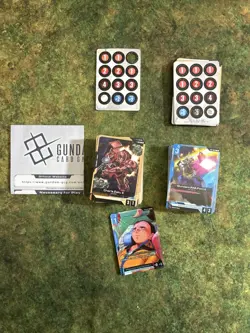 Gundam Card Game Starter DecksEnglish - [ST03] + [ST01] Opened - Image 1