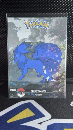 Ninetales #38 - Cracked Ice Holo - Crystal Dark Black 2025 - Pokemon Card - Image 1