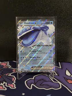 Pokemon TCG Dondozo EX Destined Rivals Holo Card 066/182 - Image 1