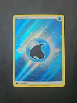 Water Energy 154/159 Crown Zenith Textured Full Art Holo Rare Card NM Condition - Image 1