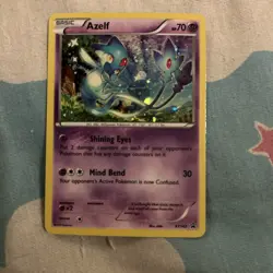 Pokemon TCG Azelf Black Star Promos XY142 Cosmos Holo Card - Image 1