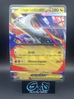 Pokemon TCG Mega Evolution Promo: Mega Latias ex MEP011 Jumbo Lenticular Card NM - Image 1