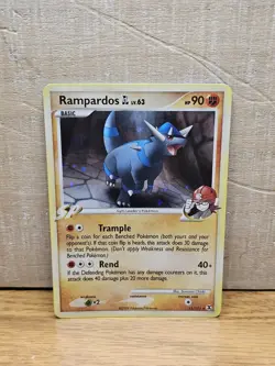 Rampardos GL 11/111 Platinum Rising Rivals Holo Rare Pokemon Card TCG - Image 1