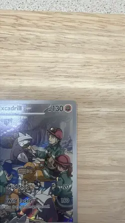 Pokemon TCG Temporal Forces Excadrill Full Art Holo Card 174/162 Near Mint - Image 3