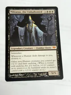 Magic The Gathering Mikaeus, the Unhallowed 70/158 NM MTG - Image 2