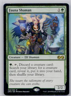 Fauna Shaman #164 Ultimate Masters Lightly played W/Tracking - Image 1
