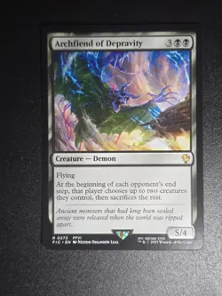 Archfiend of Depravity MTG [FINAL FANTASY Commander] Near Mint - Image 1