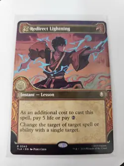 Redirect Lightning Showcase MTG Avatar: TLA Nm/M *ON HAND* - Image 1