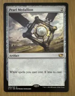 MTG Pearl Medallion Commander 2014 Regular NM - Image 1