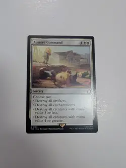 MTG - Austere Command - Fallout (PIP) NM/M Condition - Image 1