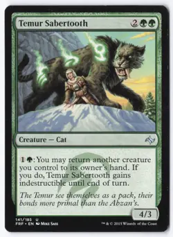 Temur Sabertooth U Fate Reforged 141 LP - Image 1